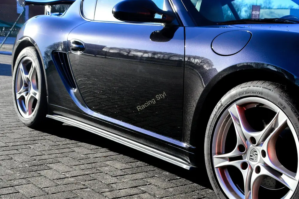 Porsche Cayman 987 nástavce pod boční prahy IN Tuning
