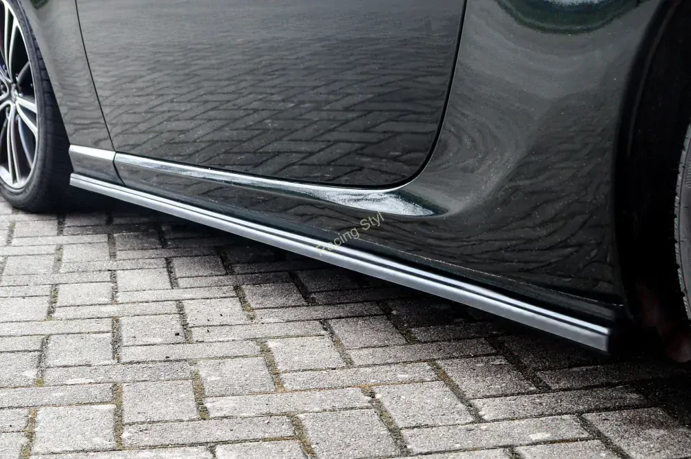 Toyota GT86 nástavce pod boční prahy Glossy Black IN Tuning Lesk.