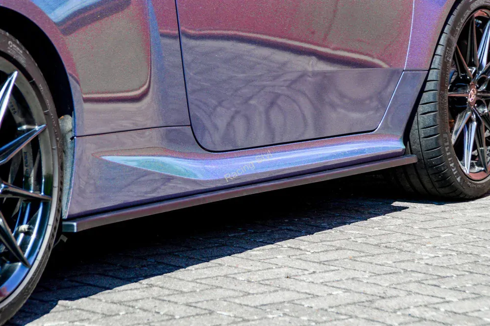 Toyota Yaris GR nástavce pod boční prahy IN Tuning Matt.