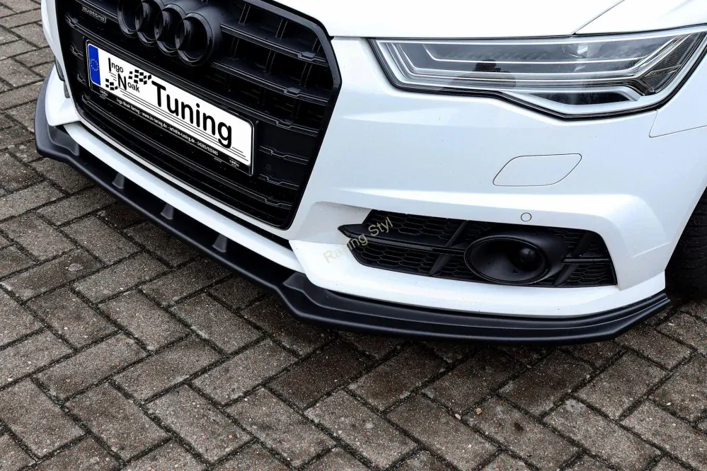 Audi A6 S-Line/ S6 4G C7 přední spoiler lipa Glossy Black IN Tuning Lesk.
