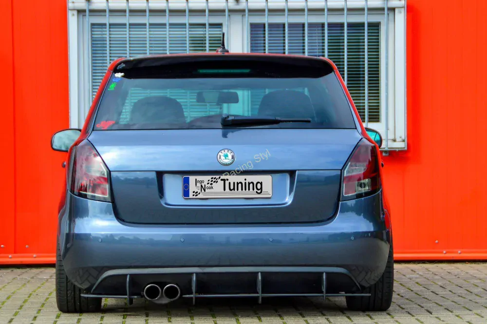 Škoda Fabia RS 5J difuzor na zadní nárazník IN Tuning