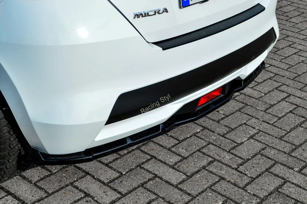 Nissan Micra 5 K14 spoiler pod zadní nárazník s křidélky IN Tuning