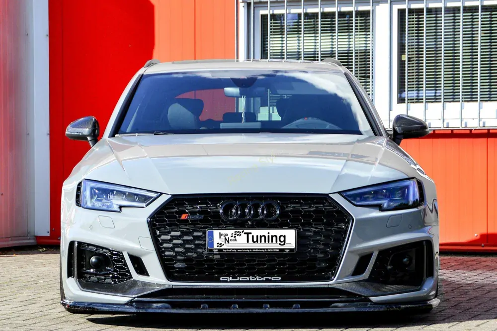 Audi RS4 B9 přední spoiler lipa IN Tuning Matt.