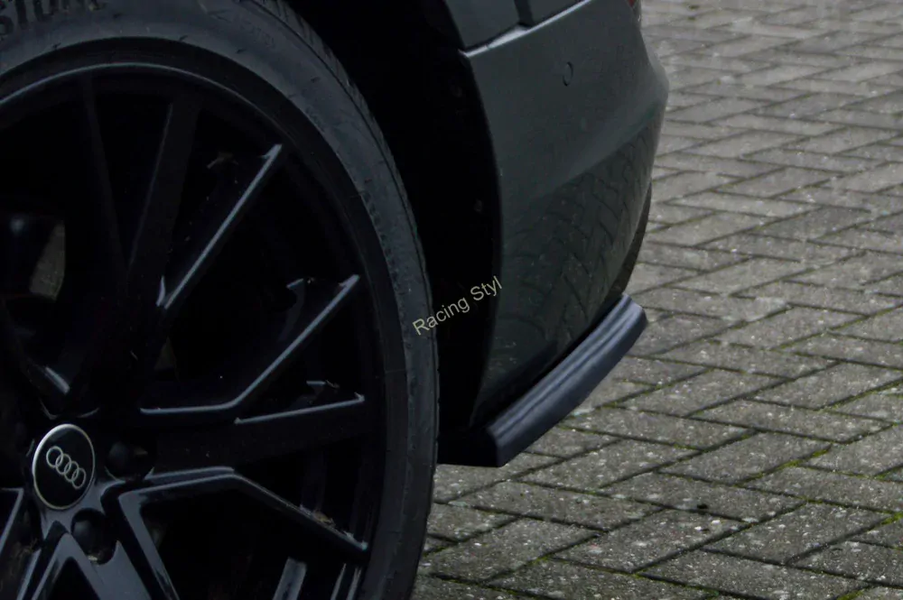 Audi E-Tron Quattro boční spoilery na zadní nárazník Glossy Black IN Tuning Lesk.