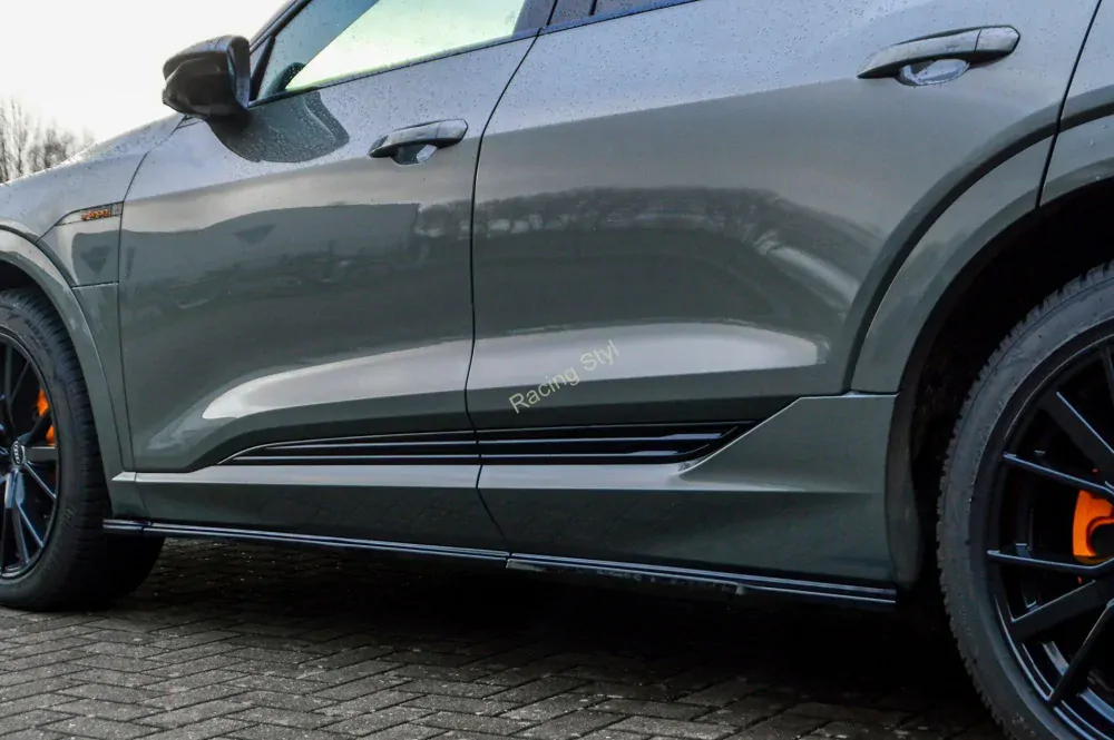 Audi E-Tron Quattro nástavce na boční prahy IN Tuning Matt.