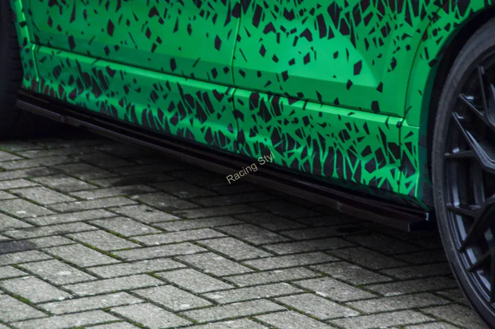 Audi Q2 GA spoilery pod boční prahy IN Tuning Matt.