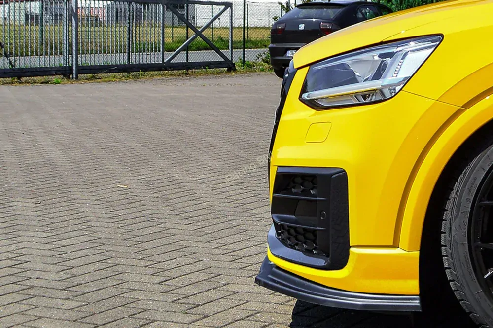 Audi Q2 Sport GA spoiler pod přední nárazník IN Tuning Matt.