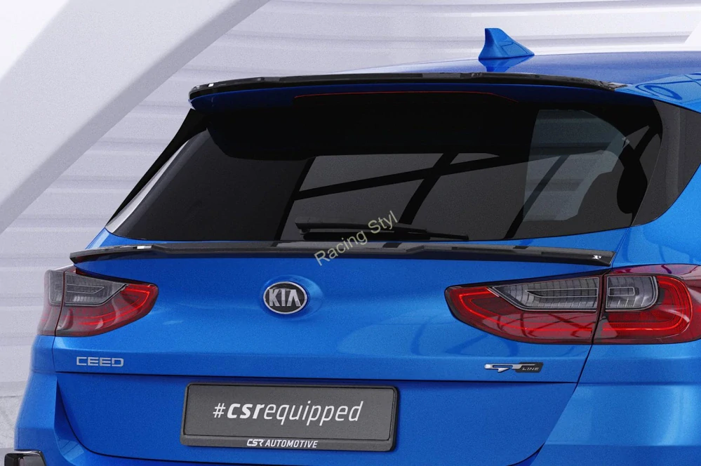 Kia Ceed (CD) spoiler pod zadní okno Glossy Black CSR Lesk.
