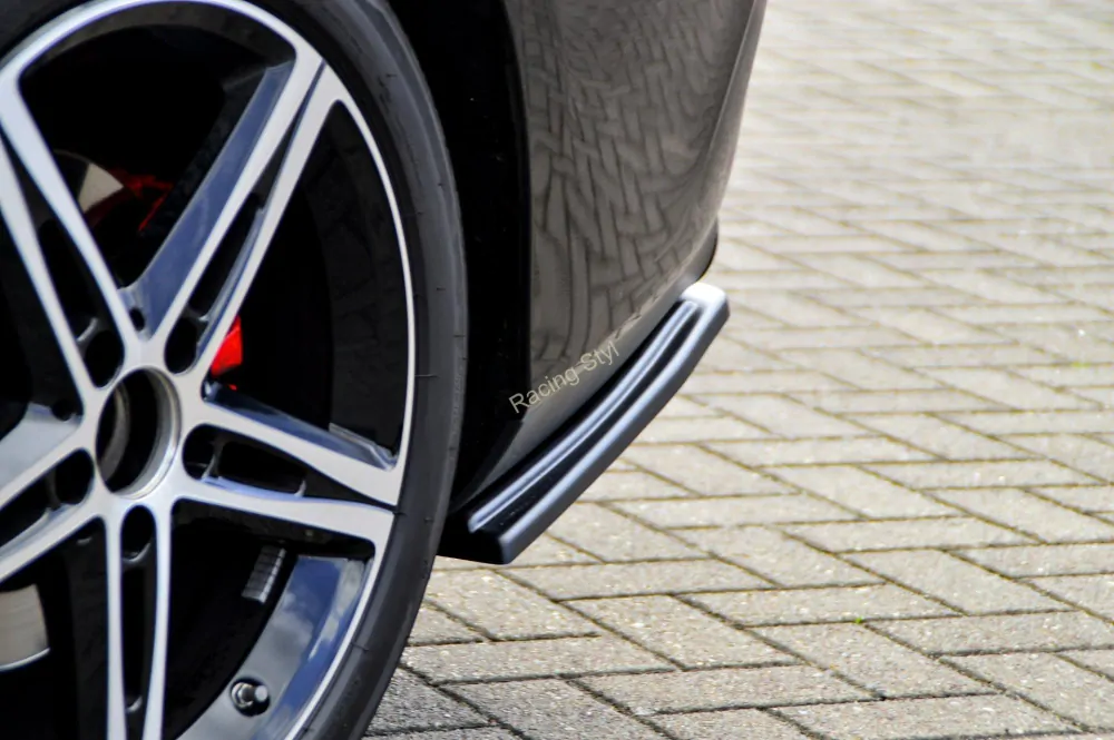 Mercedes Benz CLA X118 Shooting Brake AMG-Line boční spoilery na zadní nárazník Glossy Black IN Tuning Lesk.