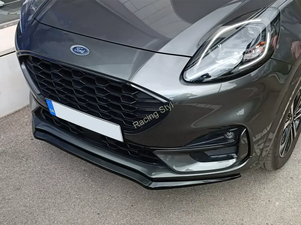 Ford Puma ST-Line 2019- přední splitter Glossy Black MD Design Lesk.