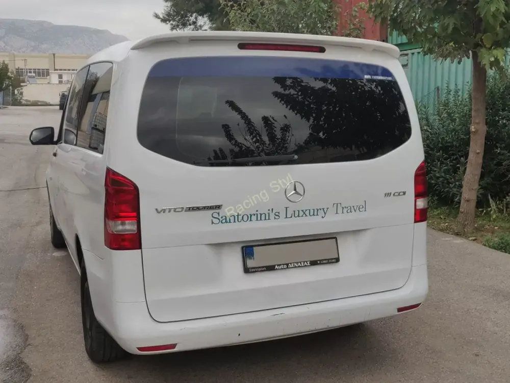 Mercedes Vito W447 střešní spoiler pro výklopné dveře MD Design