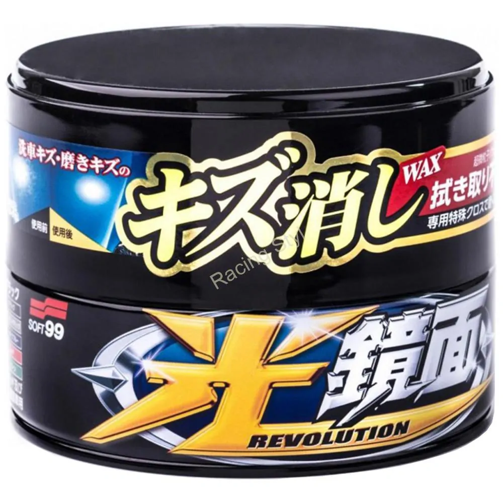 Soft99 New Scratch Clear Wax Dark 200g syntetický vosk