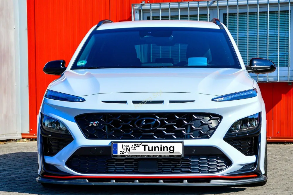 Hyundai Kona N/ N-Line přední spoiler lipa IN Tuning Matt.