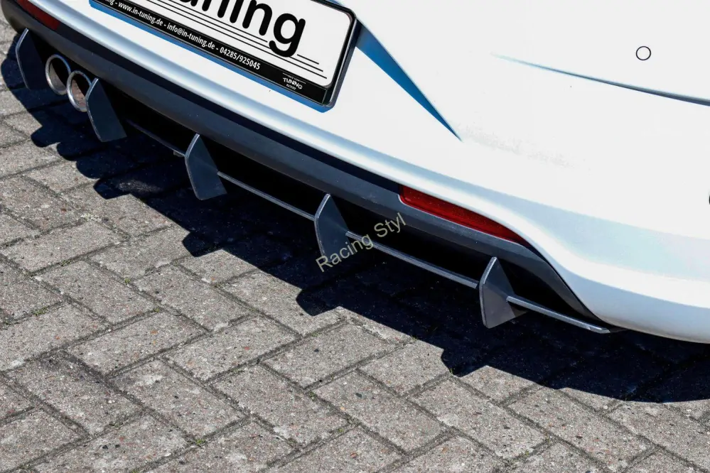 VW Scirocco 3 R-Line Facelift difuzor na zadní nárazník IN Tuning
