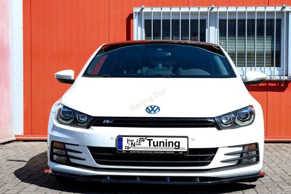 VW Scirocco 3 Facelift R-Line přední spoiler lipa IN Tuning Matt.