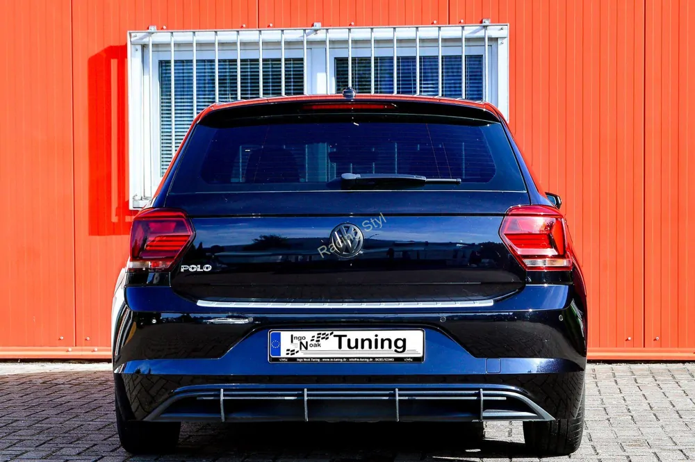 VW Polo 2G AW difuzor na zadní nárazník IN Tuning