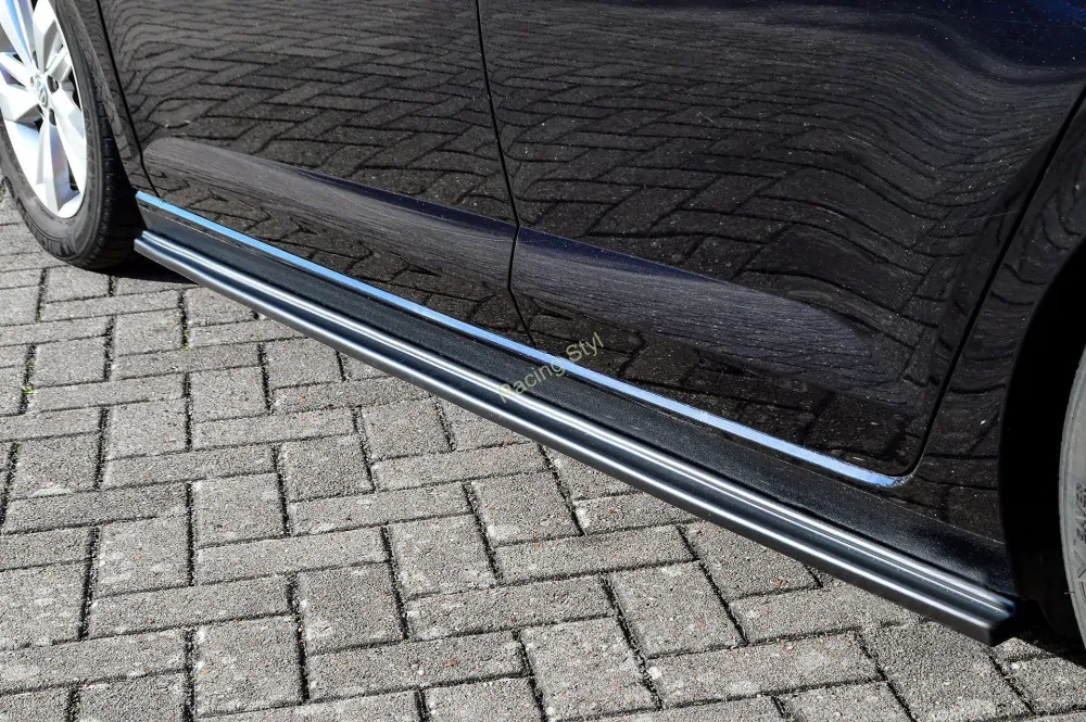 VW Polo 6 2G (AW) nástavce pod boční prahy IN Tuning Matt.