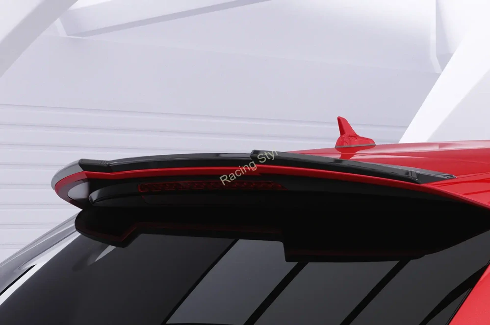 Audi RS6 (C7) spoiler na zadní křídlo Glossy Black CSR Lesk.