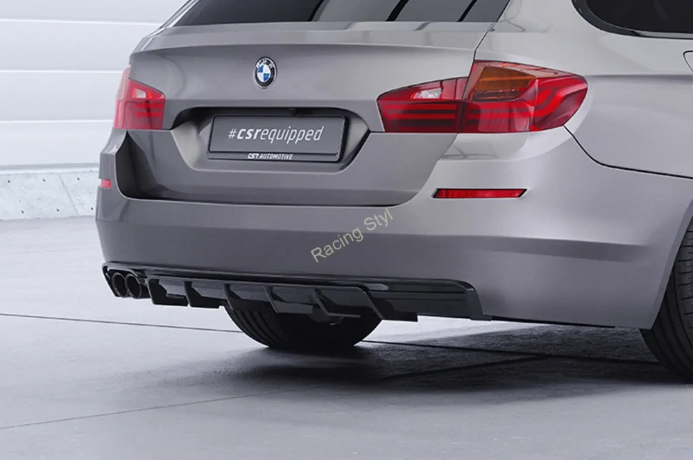 BMW 5 F10/ F11 spoiler na zadní nárazník Glossy Black CSR Lesk