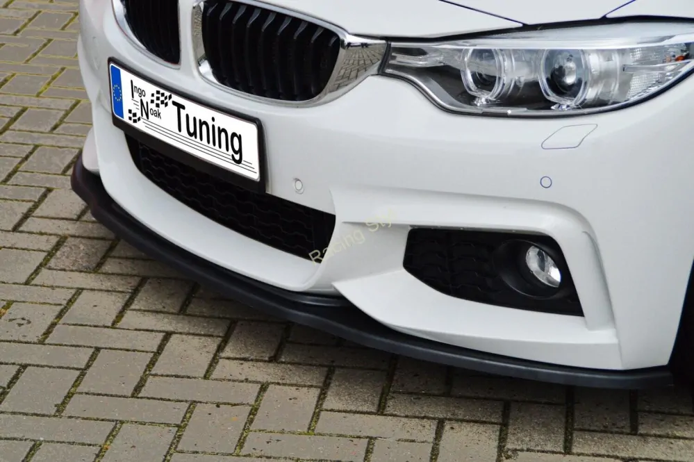 BMW 4 F32/ F33/ F36 3C M-Paket přední spoiler lip Glossy Black IN Tuning Lesk.