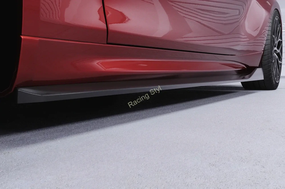 BMW M2 F87 nástavce na boční prahy Glossy Black CSR Lesk.