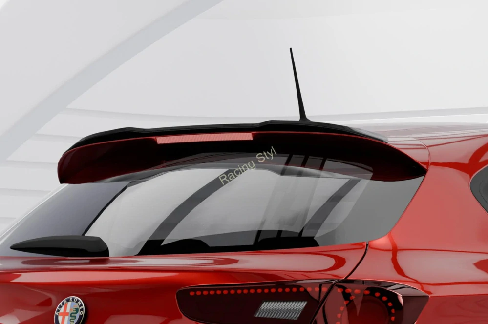 Alfa Romeo Giulietta typ 940 spoiler nad zadní okno Glossy Black CSR Lesk.