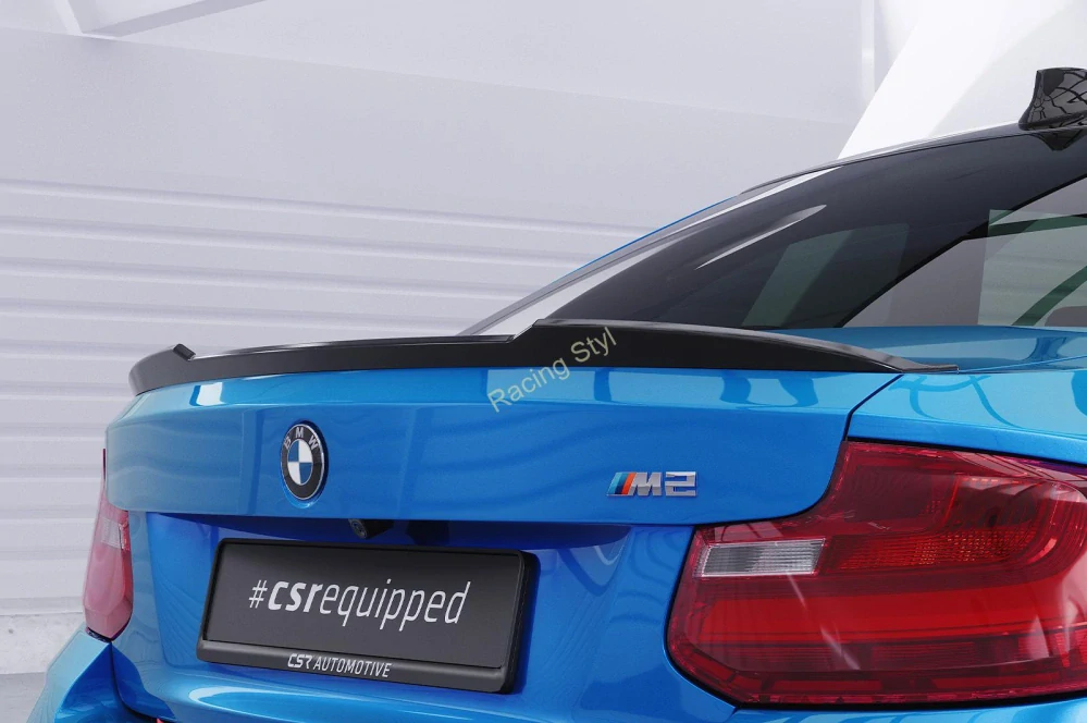 BMW 2 F22/ M2 F87 Coupe spoiler na víko kufru Glossy Black CSR Lesk.