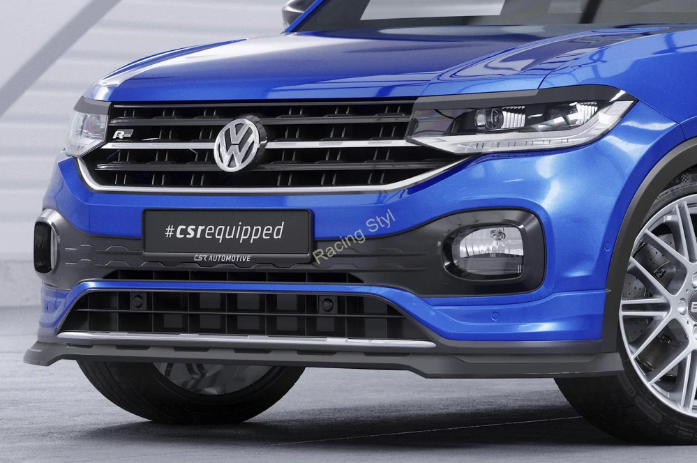 VW T-Cross R-Line typ C1 přední spoiler lip CSR Matt.