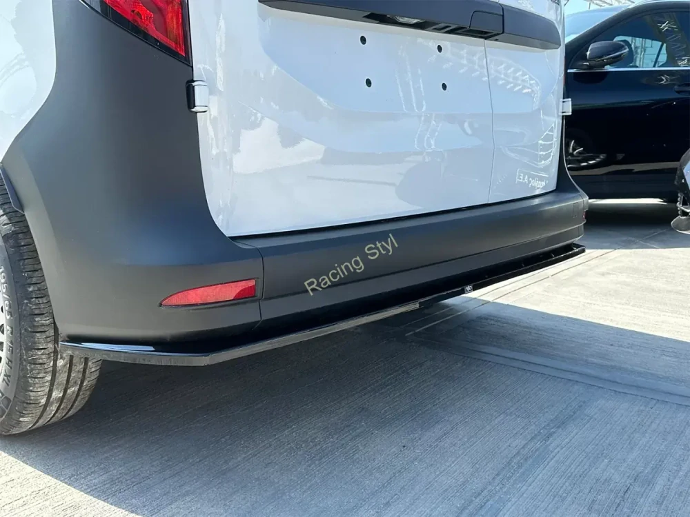 Mercedes Citan 2021- spoiler pod zadní nárazník Glossy Black MD Design Lesk.