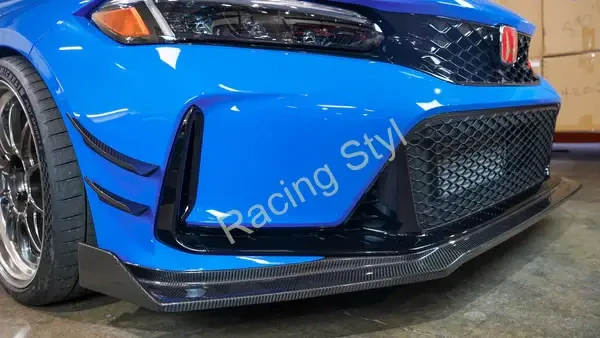 Honda FL5 Civic Type R 2023- carbonové boční spoilery na přední nárazník Canards APR