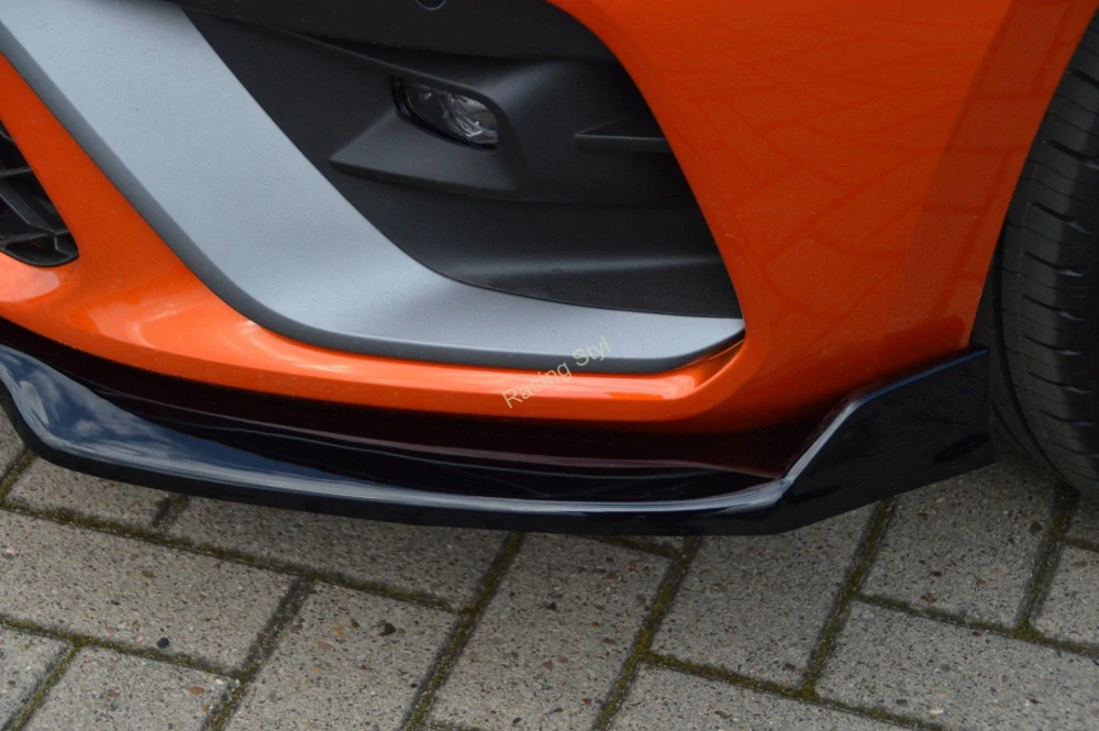 Renault Clio 5 RS-Line přední spoiler lip s křidélky IN Tuning