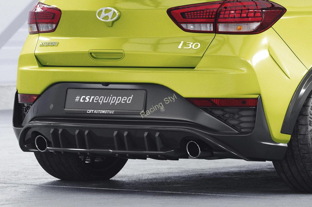 Hyundai I30 N (PD) Facelift spoiler na zadní nárazník difuzor CSR Matt.