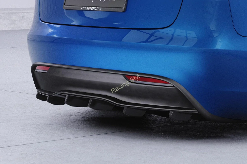 Tesla Model 3 Facelift spoiler pod zadní nárazník difuzor CSR Matt.