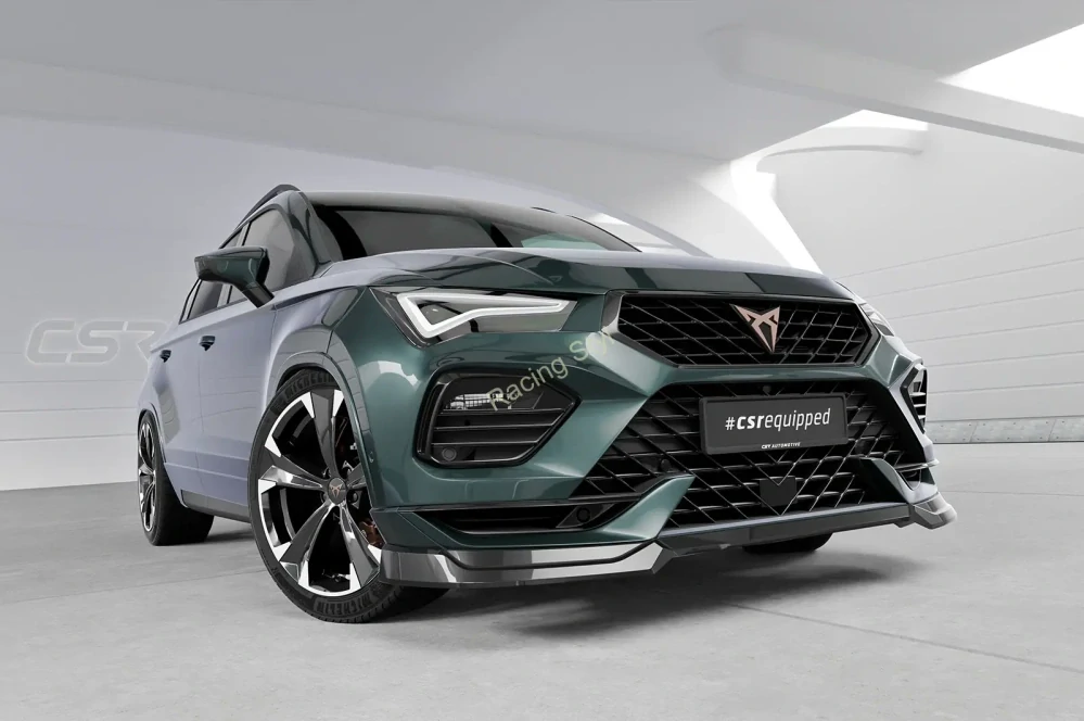 Cupra Ateca typ 5FP, KH7 Facelift přední spoiler lip CSR Matt.