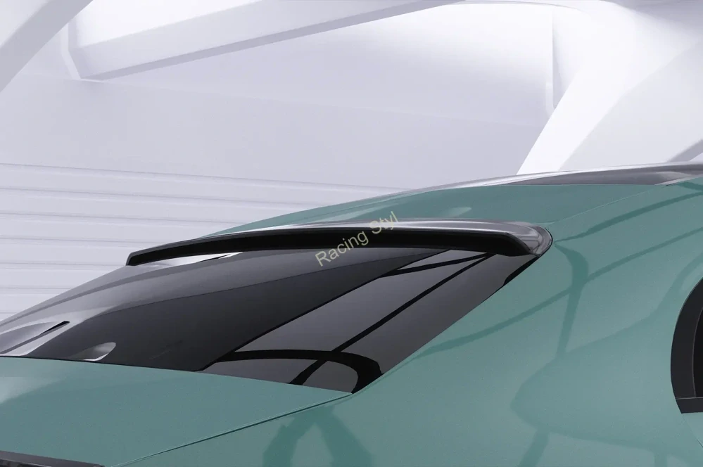 Mercedes Benz E W214 Sedan spoiler kryt na zadní okno Glossy Black CSR Lesk.