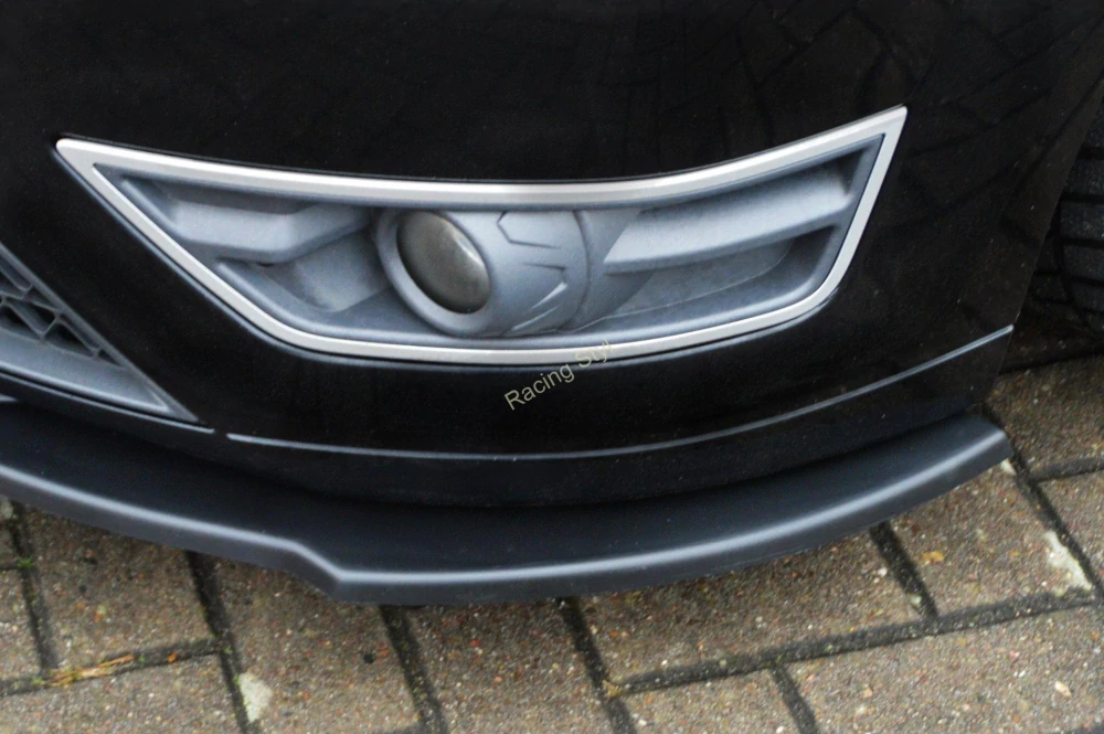 Ford Focus ST DA3 MK2 přední spoiler lip Glossy Black IN Tuning Lesk.