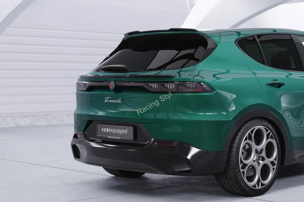 Alfa Romeo Tonale střešní spoiler Glossy Black CSR Lesk.