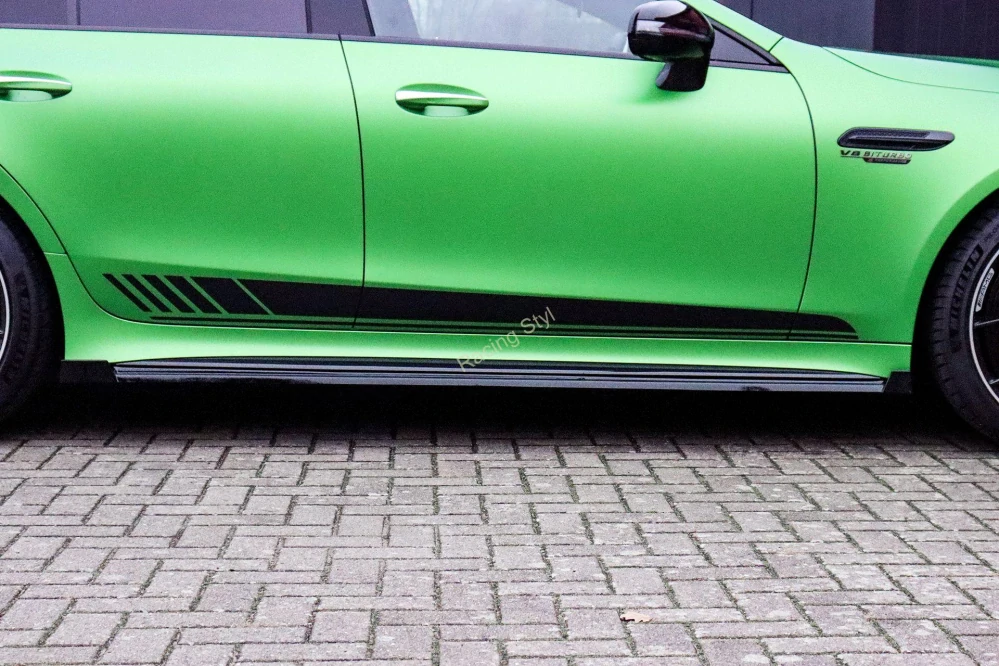 Mercedes AMG GT X290 nástavce pod boční prahy s křidélky IN Tuning