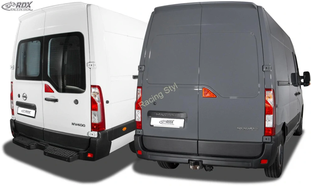 OPEL Movano H2/ NISSAN NV400 H2/ NISSAN Interstar H2/ RENAULT Master H2 střešní spoiler RDX
