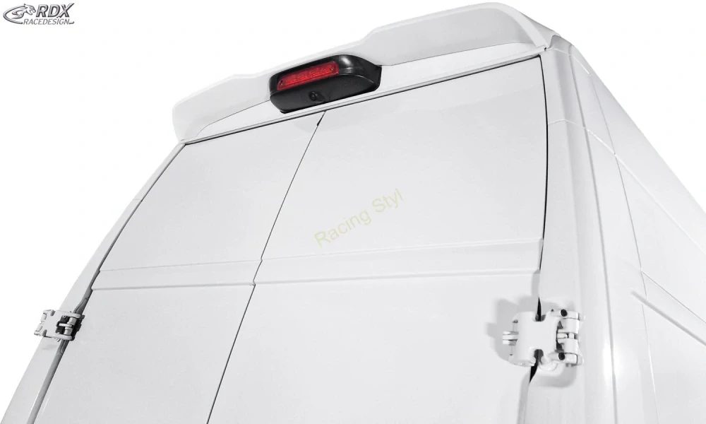 FIAT Ducato 2006+/ CITROEN Jumper 250L 2006+/ OPEL Movano 2021+/ PEUGEOT Boxer 2006+/ TOYOTA ProAce Max 2024+ a RAM ProMaster 2006+ H3 střešní spoiler RDX