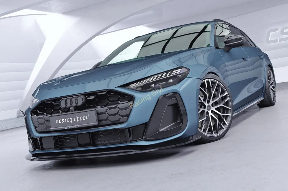 Audi A5 S-Line/ S5 B10 typ FU přední spoiler lip Glossy Black CSR Lesk