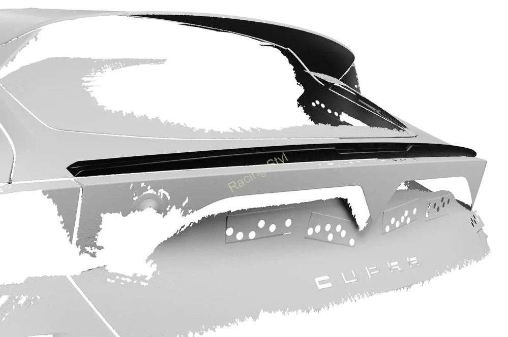 Cupra Formentor spoiler pod zadní okno Glossy Black CSR Lesk