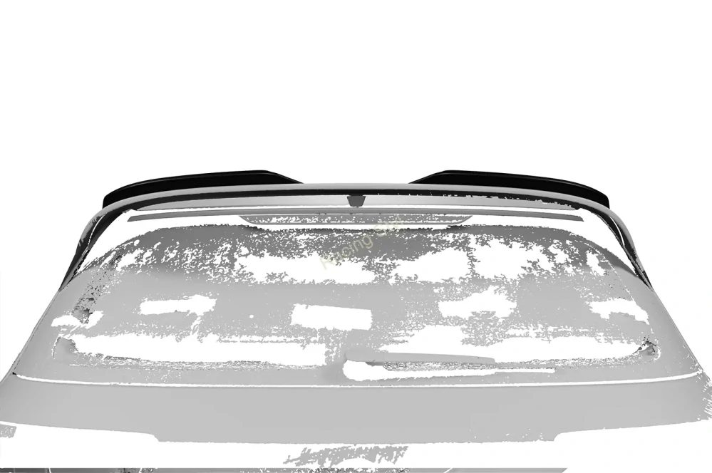 VW Golf 8 typ CD R Performance zadní spoiler na originální křídlo Glossy Black CSR Lesk