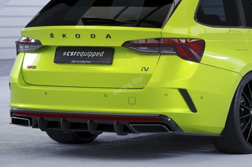 Škoda Octavia 4 RS zadní spoiler difuzor CSR