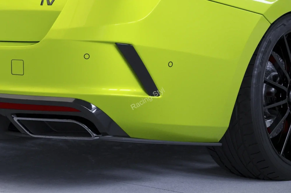 Škoda Octavia 4 RS Combi boční spoilery na zadní nárazník CSR