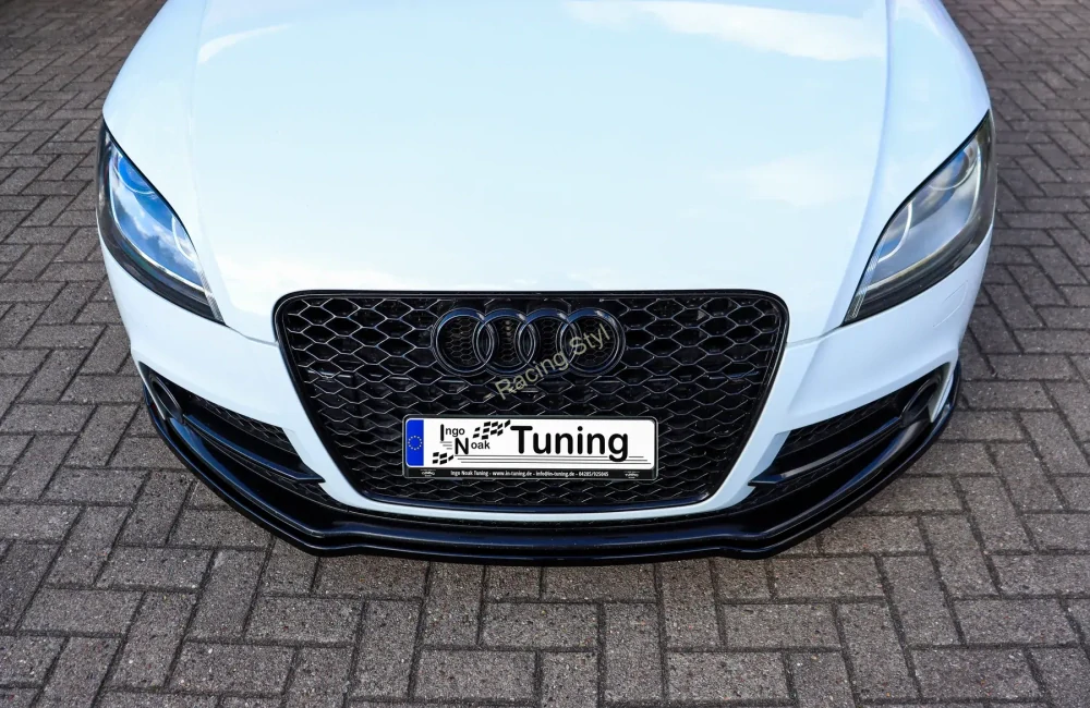 Audi TT 8J S-Line Competition přední spoiler lip Glossy Black IN Tuning Lesk