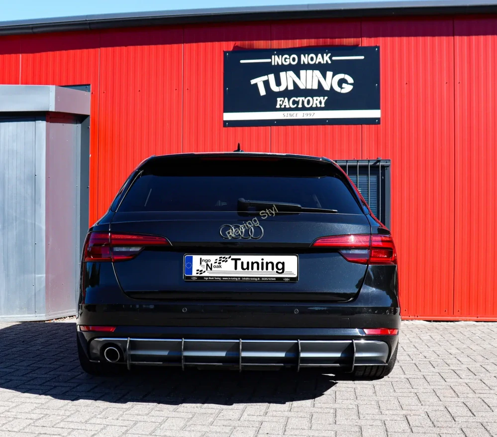 Audi A4 B9 zadní spoiler difuzor IN Tuning