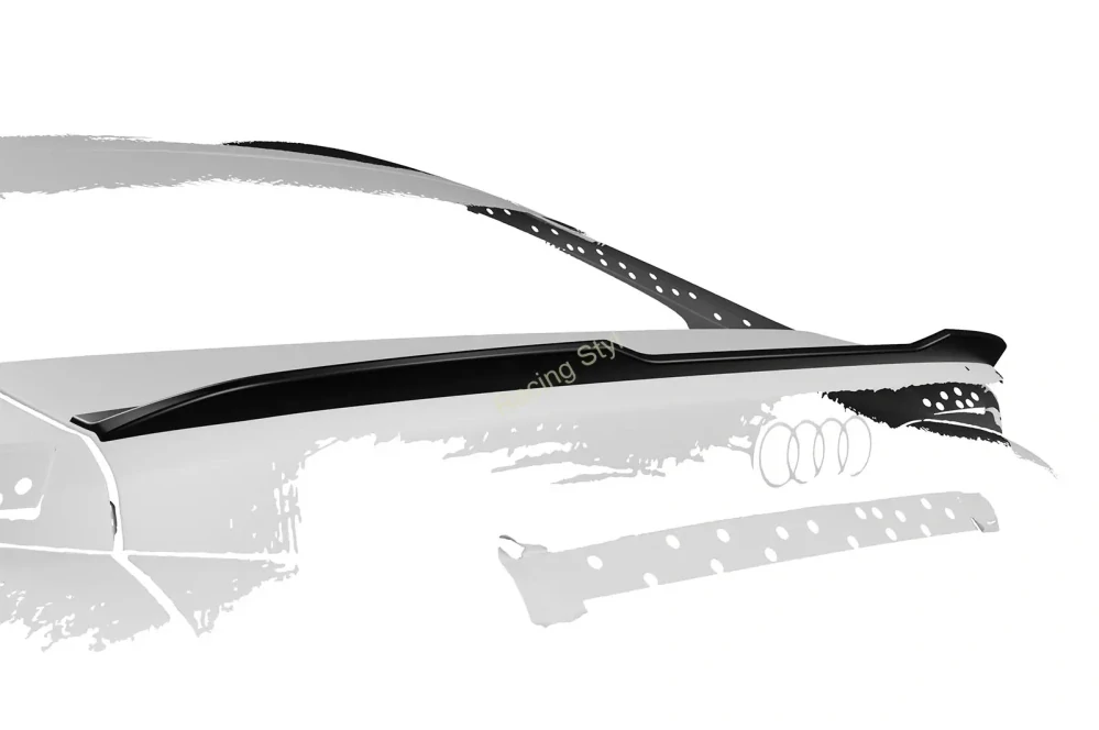 Audi A5 B10 Sedan spoiler na víko kufru Glossy Black CSR Lesk