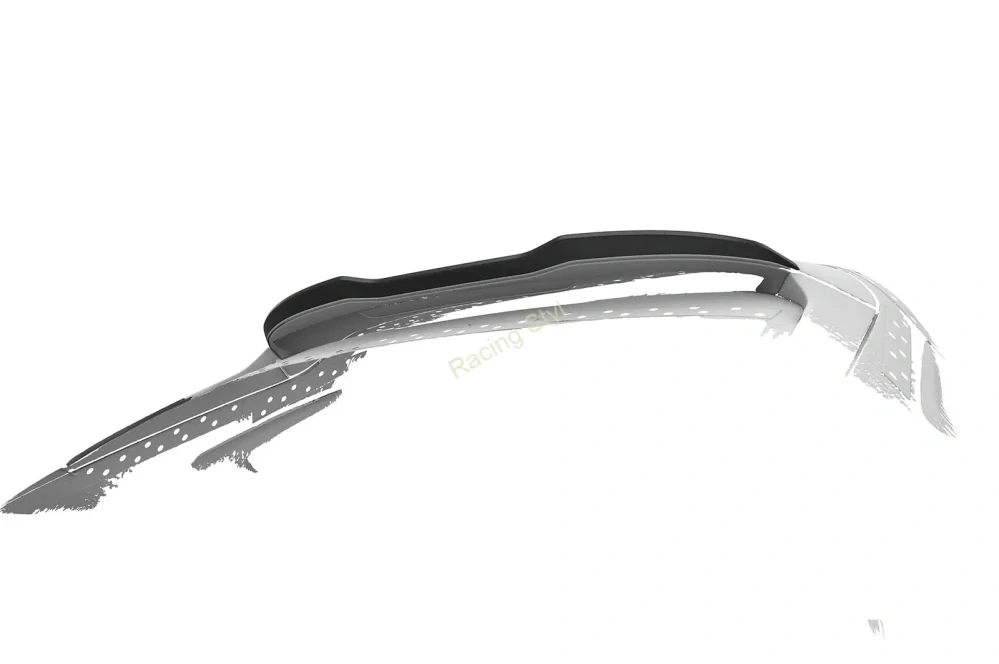 Audi A6 C9 Avant střešní spoiler Glossy Black CSR Lesk