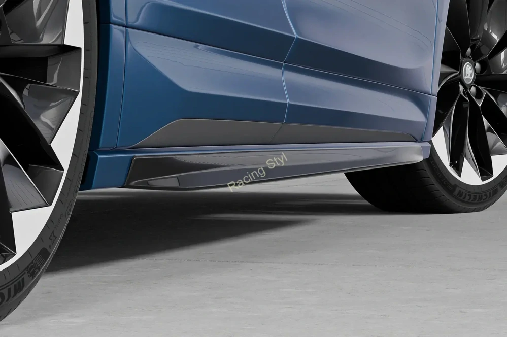 Škoda Enyaq iV nástavce na boční prahy Glossy Black CSR Lesk